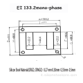 SCHEDA ELETTRICHE E I133.2 TEACO CORE TRASFORMATORE, spessore: 0,25-0,50 mm